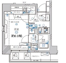 ディアレイシャス西川口の物件間取画像